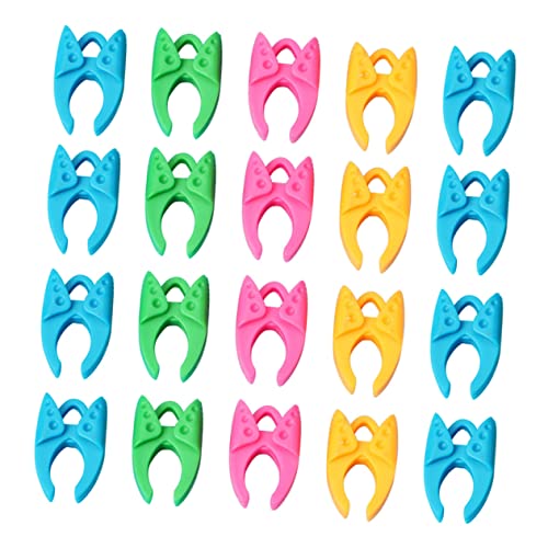 PartyKindom 50 Stück Silikon Spulenhalter Clips Fadenorganizer für Nähmaschinen und Stickerei zur Vermeidung von Verwicklungen und Knoten Kompatibel mit Gängigen Spulen PartyKindom 50 Stück Silikon Spulenhalter Clips Fadenorganizer für Nähmaschinen und Stickerei zur Vermeidung von Verwicklungen und Knoten Kompatibel mit Gängigen Spulen von PartyKindom