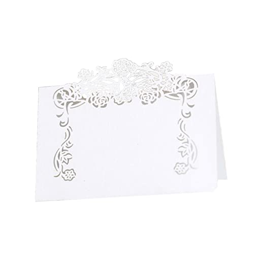 PartyKindom 50 Stück Sitzkarte Stichworte Einladung Bankett Namenskarten für den Hochzeitstisch Tischkarte Party Hochzeitsdekoration Hochzeits-Namensschild Name Tag für die Tabelleneinstellung PartyKindom 50 Stück Sitzkarte Stichworte Einladung Bankett Namenskarten für den Hochzeitstisch Tischkarte Party Hochzeitsdekoration Hochzeits-Namensschild Name Tag für die Tabelleneinstellung von PartyKindom