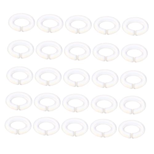 PartyKindom 50 Stück Teiliges Acryl C öffnungs verbindungsring Bunte Transparente Schmuckringe für DIY Ohrringe Armbänder Brillenketten und Handgefertigte Schmuckherstellung PartyKindom 50 Stück Teiliges Acryl C öffnungs verbindungsring Bunte Transparente Schmuckringe für DIY Ohrringe Armbänder Brillenketten und Handgefertigte Schmuckherstellung von PartyKindom