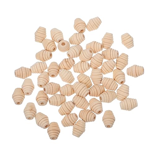 PartyKindom 50 Stück Teiliges Holzperlen Natürliche Holzperlen zum Auffädeln Langlebig und Vielseitig für DIY Schmuckherstellung Armbänder Halsketten Basteln und Dekoration PartyKindom 50 Stück Teiliges Holzperlen Natürliche Holzperlen zum Auffädeln Langlebig und Vielseitig für DIY Schmuckherstellung Armbänder Halsketten Basteln und Dekoration von PartyKindom