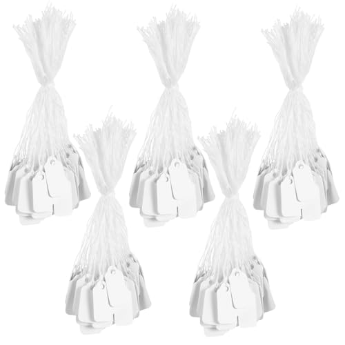 PartyKindom 500 STÜCK Blanko Papieranhänger mit Vorgestanztem Stabile Preisschilder Vintage Stil Inklusive Baumwollfaden für Hochzeits und Weihnachtsdekorationen PartyKindom 500 STÜCK Blanko Papieranhänger mit Vorgestanztem Stabile Preisschilder Vintage Stil Inklusive Baumwollfaden für Hochzeits und Weihnachtsdekorationen von PartyKindom