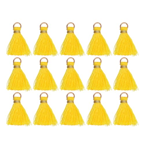 PartyKindom 50Stücke DIY Quaste Anhänger mit Goldenen Jump Rings Handgefertigte Troddel für Schmuck Geschenkverpackung und Kreative Bastelprojekte PartyKindom 50Stücke DIY Quaste Anhänger mit Goldenen Jump Rings Handgefertigte Troddel für Schmuck Geschenkverpackung und Kreative Bastelprojekte von PartyKindom