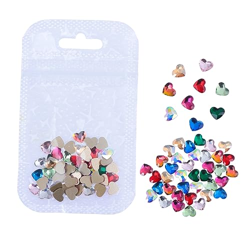 PartyKindom 50Stücke Herzform Strasssteine Nail Art Charms für DIY Maniküre Gemischte Farben Nageldesigns und Handwerksprojekte PartyKindom 50Stücke Herzform Strasssteine Nail Art Charms für DIY Maniküre Gemischte Farben Nageldesigns und Handwerksprojekte von PartyKindom