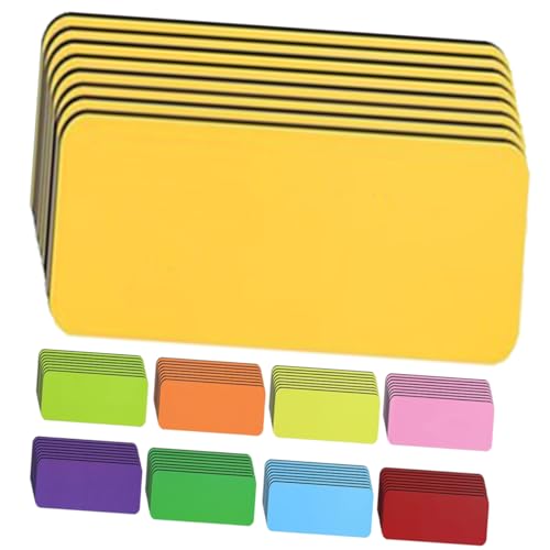 PartyKindom 54Stücke Magnetische Namensschild Tags Beschreibbare Abwischbare für Schule Büro und Zuhause Vielseitige Magnetstreifen für Kühlschrank und Whiteboard PartyKindom 54Stücke Magnetische Namensschild Tags Beschreibbare Abwischbare für Schule Büro und Zuhause Vielseitige Magnetstreifen für Kühlschrank und Whiteboard von PartyKindom