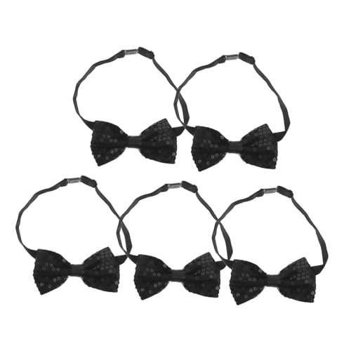 PartyKindom 5Stücke Teiliges Verstellbare Pailletten Fliege für Glänzende Hochzeitsfliege für Bühnenaufführungen und Abschlussfotos für Partys und PartyKindom 5Stücke Teiliges Verstellbare Pailletten Fliege für Glänzende Hochzeitsfliege für Bühnenaufführungen und Abschlussfotos für Partys und von PartyKindom