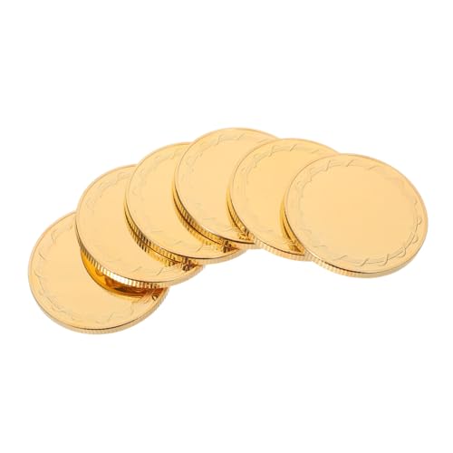 PartyKindom 6 Stück Blanko Münzen aus Metall mit Goldspiegelrand zum Gravieren und Uv Drucken Diy Gedenkmünzen für Reisen Geburtstage Sammlungen Kreative Bastelprojekte PartyKindom 6 Stück Blanko Münzen aus Metall mit Goldspiegelrand zum Gravieren und Uv Drucken Diy Gedenkmünzen für Reisen Geburtstage Sammlungen Kreative Bastelprojekte von PartyKindom