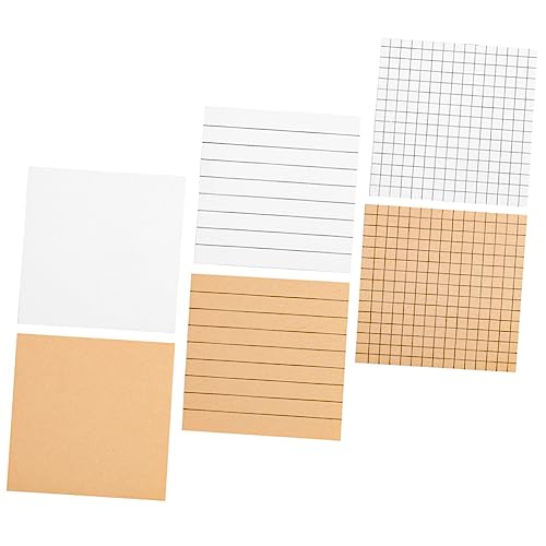 PartyKindom 6 Stück Haftnotizen Büro und Schulsachen Selbstklebende Abziehbare Notizzettel Verschiedenen Designs für Erinnerungen und To Do Listen für Studenten und Mitarbeiter PartyKindom 6 Stück Haftnotizen Büro und Schulsachen Selbstklebende Abziehbare Notizzettel Verschiedenen Designs für Erinnerungen und To Do Listen für Studenten und Mitarbeiter von PartyKindom