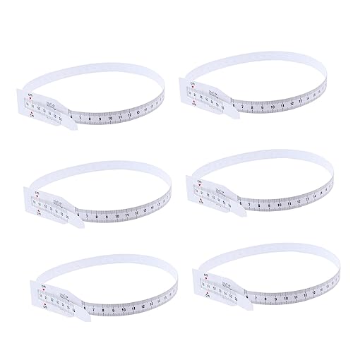 PartyKindom 6 Stück Kopfumfang Maßband für den Arm eines Säuglings Umfangsmaßband Umfang Maßband Kopf Maßband Babyband Kopfmesswerkzeug -Messband Maßband für Kleinkinder maßband Weiß PartyKindom 6 Stück Kopfumfang Maßband für den Arm eines Säuglings Umfangsmaßband Umfang Maßband Kopf Maßband Babyband Kopfmesswerkzeug -Messband Maßband für Kleinkinder maßband Weiß von PartyKindom