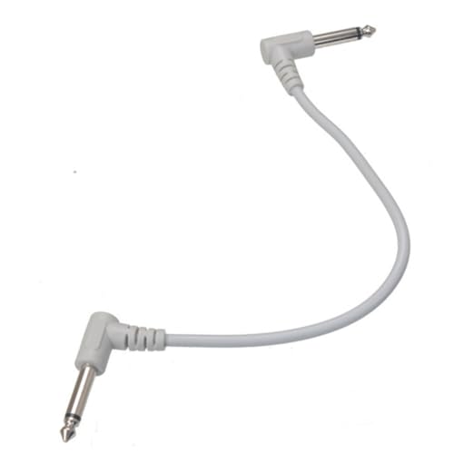 PartyKindom 6 Stück Rechtwinklige Gitarren Patchkabel Effektpedal Kabel Langlebige Instrumentenverbindung für Gitarre Präzise Audioübertragung Kompatibel mit Effektgeräten PartyKindom 6 Stück Rechtwinklige Gitarren Patchkabel Effektpedal Kabel Langlebige Instrumentenverbindung für Gitarre Präzise Audioübertragung Kompatibel mit Effektgeräten von PartyKindom