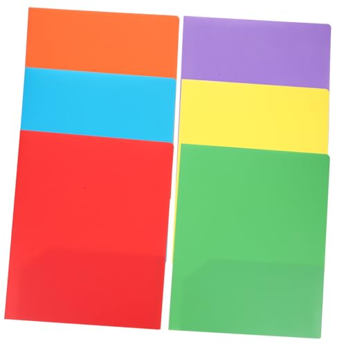 PartyKindom 6 Stück Schnellhefter für Büroorganisation und Leicht zu Reinigen für Präsentationen und Projekte PartyKindom 6 Stück Schnellhefter für Büroorganisation und Leicht zu Reinigen für Präsentationen und Projekte von PartyKindom
