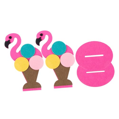 PartyKindom 6 Stück Sommer Filz Dekoration Teiliges Flamingo Ananas Kaktus Tischdeko Leicht Kreativ Hawaii Partyfest Fenster Deko für Kinderzimmer Büro Wohnzimmer PartyKindom 6 Stück Sommer Filz Dekoration Teiliges Flamingo Ananas Kaktus Tischdeko Leicht Kreativ Hawaii Partyfest Fenster Deko für Kinderzimmer Büro Wohnzimmer von PartyKindom