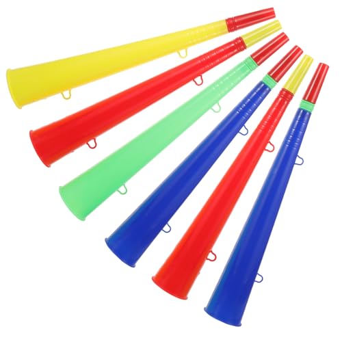 PartyKindom 6 Stück Teiliges Bunte Kunststoff für Sportveranstaltungen Lautes Fan Horn zum Anfeuern bei Langlebiges Sicheres Party und Stadion Accessoire Geeignet für Fans PartyKindom 6 Stück Teiliges Bunte Kunststoff für Sportveranstaltungen Lautes Fan Horn zum Anfeuern bei Langlebiges Sicheres Party und Stadion Accessoire Geeignet für Fans von PartyKindom