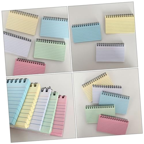 PartyKindom 6 Stück Teiliges Liniert Spiral notizblöcke Abreißbare Memo pads Tragbare Kleine Schreibblöcke für Büro Schule und Alltag Farbige Indexkarten Glattes Schreibvergnügen Plan PartyKindom 6 Stück Teiliges Liniert Spiral notizblöcke Abreißbare Memo pads Tragbare Kleine Schreibblöcke für Büro Schule und Alltag Farbige Indexkarten Glattes Schreibvergnügen Plan von PartyKindom