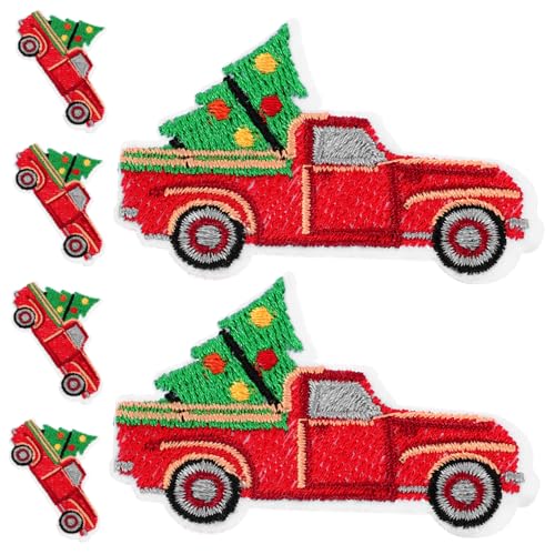 PartyKindom 6 Stück Teiliges Weihnachtsbaum Patches zum Aufbügeln Bestickte Dekorative Applikationen für Kleidung Rucksäcke Hüte DIY Reparatur und Festliche Kleidungsschmuck PartyKindom 6 Stück Teiliges Weihnachtsbaum Patches zum Aufbügeln Bestickte Dekorative Applikationen für Kleidung Rucksäcke Hüte DIY Reparatur und Festliche Kleidungsschmuck von PartyKindom