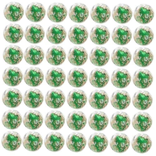 PartyKindom 60 Stück Teiliges Glasperlen Leuchtend Kleine Glasperlen für Schmuckherstellung DIY Armbänder Halsketten Bastelperlen für Erwachsene und Bastelfans von PartyKindom