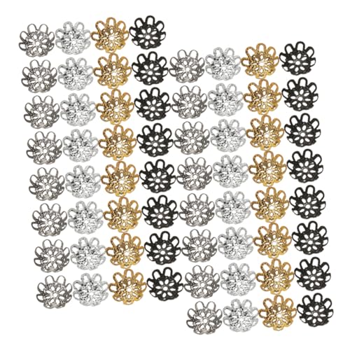 PartyKindom 600 Stück Herzförmige Blumen Perlenkappen Schmuckzubehör für DIY Armbänder Halsketten Ohrringe Abstandsperlen Rostfrei und Langlebig Bunte Mischung PartyKindom 600 Stück Herzförmige Blumen Perlenkappen Schmuckzubehör für DIY Armbänder Halsketten Ohrringe Abstandsperlen Rostfrei und Langlebig Bunte Mischung von PartyKindom