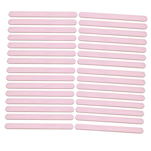 PartyKindom 600 Stück Wiederverwendbare Acrylstäbchen, Eiskuchenformen, Kuchenstäbchen Für Hausgemachte Eisdesserts, Diy-kunst, Unterrichtsbedarf, Roségold von PartyKindom
