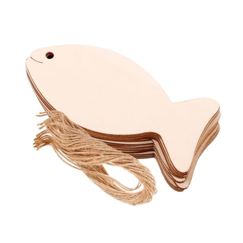 PartyKindom 64 Stück Hölzerner Hohler Fisch-hängeschmuck Fischausschnitte Aus Holz Zum Selbermachen Holzausschnitte Für Handwerk Unfertiger Holzfisch Holzausschnitte Zum Basteln Hanfseil Beige PartyKindom 64 Stück Hölzerner Hohler Fisch-hängeschmuck Fischausschnitte Aus Holz Zum Selbermachen Holzausschnitte Für Handwerk Unfertiger Holzfisch Holzausschnitte Zum Basteln Hanfseil Beige von PartyKindom