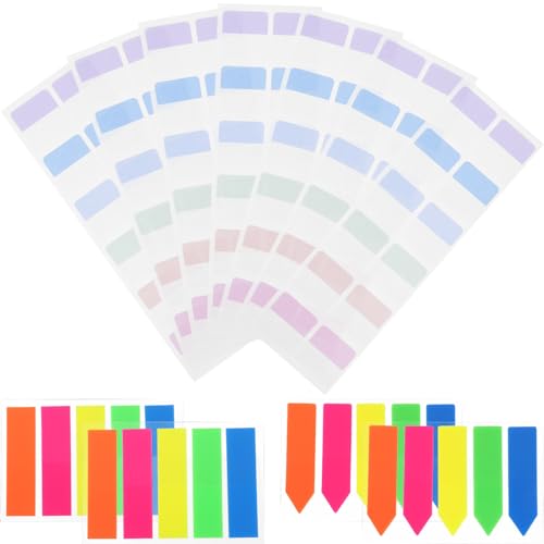 PartyKindom 640Stücke Seitenmarker Selbstklebende Index Tabs Pastellfarben Beschreibbare Flaggen für Notizen Bürobedarf und Schule für Seitenmarkierung und Organisation PartyKindom 640Stücke Seitenmarker Selbstklebende Index Tabs Pastellfarben Beschreibbare Flaggen für Notizen Bürobedarf und Schule für Seitenmarkierung und Organisation von PartyKindom