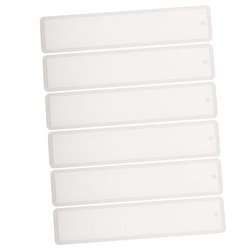 PartyKindom 6Stücke Teiliges Silikon Lesezeichen Gießform DIY Epoxidform für Personalisierte Lesezeichen und Langlebig für Bastelprojekte PartyKindom 6Stücke Teiliges Silikon Lesezeichen Gießform DIY Epoxidform für Personalisierte Lesezeichen und Langlebig für Bastelprojekte von PartyKindom