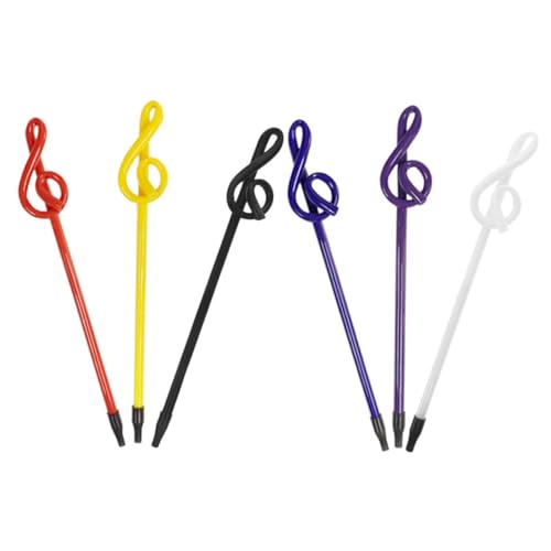 PartyKindom 6pcs Musical Note Ballpoint Pen Music Party Bevorzugt Kreative Business Pen Music Stationery Kinderschule Für Klavierlehrer Schüler Schüler PartyKindom 6pcs Musical Note Ballpoint Pen Music Party Bevorzugt Kreative Business Pen Music Stationery Kinderschule Für Klavierlehrer Schüler Schüler von PartyKindom