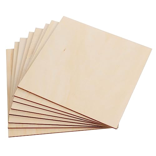 PartyKindom 8 Stück Blanko Holzscheiben für DIY Malerei Unbehandelte Holzplatten für Kreative Bastelprojekte und Dekorationen Basis für Persönliche Kunstwerke PartyKindom 8 Stück Blanko Holzscheiben für DIY Malerei Unbehandelte Holzplatten für Kreative Bastelprojekte und Dekorationen Basis für Persönliche Kunstwerke von PartyKindom