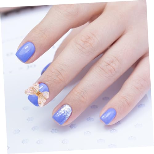 PartyKindom 8 Stück Teiliges Nagelkunst mit Schmetterlingscharms aus Resin und Metall Langlebige DIY Maniküre Dekorationen für Natürliche und Künstliche Fingernägel Modisch und Kreativ PartyKindom 8 Stück Teiliges Nagelkunst mit Schmetterlingscharms aus Resin und Metall Langlebige DIY Maniküre Dekorationen für Natürliche und Künstliche Fingernägel Modisch und Kreativ von PartyKindom