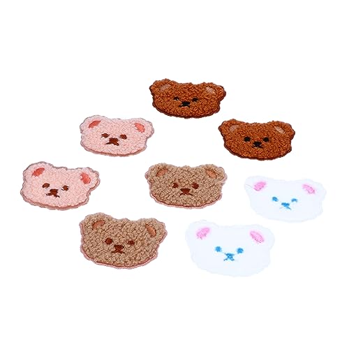 PartyKindom 8 Stück Teiliges Niedliche Cartoon Patches zum Aufnähen für Kleidung Hüte Taschen und Schuhe Vielseitige Gestickte Applikationen für DIY Dekoration und Reparaturen von PartyKindom
