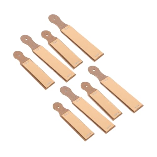 PartyKindom 8 Stück Teiliges Schleifpapier Bleistiftspitzen Ergonomisch Geformt Leichtes Sandpapier brett zum Polieren und Schärfen von Zeichenbleistiften für Künstler Anfänger und von PartyKindom