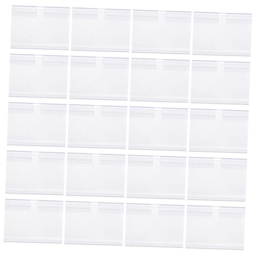 PartyKindom 80 Stück Teiliges PVC Transparent Stabile Etikettenhalter für Supermarktregale Vielseitige Preisschilder Aufsteller Langlebig für Einzelhandel und Ladengeschäfte PartyKindom 80 Stück Teiliges PVC Transparent Stabile Etikettenhalter für Supermarktregale Vielseitige Preisschilder Aufsteller Langlebig für Einzelhandel und Ladengeschäfte von PartyKindom