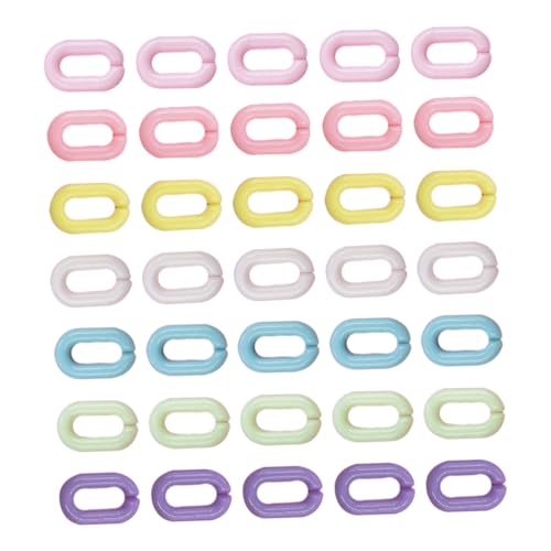 PartyKindom 800 Stück Teiliges Acryl Oval Langlebige DIY Kettenverbinder für Brillen Handy Hosenketten Sichere Offene Ringe mit Glatter Oberfläche Farbige Bastel accessoires für PartyKindom 800 Stück Teiliges Acryl Oval Langlebige DIY Kettenverbinder für Brillen Handy Hosenketten Sichere Offene Ringe mit Glatter Oberfläche Farbige Bastel accessoires für von PartyKindom