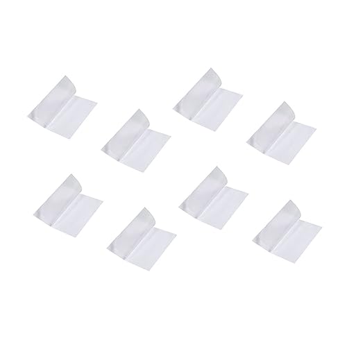 PartyKindom 8Stücke Tpu Reparaturpatch Transparentes Wasserdichtes Reparaturband für Zelt Aufblasbare Produkte Sportbälle Luftmatratzen und Poolzubehör Langlebig und UV von PartyKindom