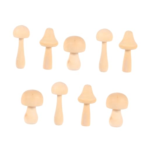PartyKindom 9 Stück Bemalte Pilzverzierung Pilze Unvollendet Kleinkindspielzeug Form Natürlich Mini-pilz Wiki Hoch Zeichnung Fliegenpilzdekorationen Kind Zeichen Holz PartyKindom 9 Stück Bemalte Pilzverzierung Pilze Unvollendet Kleinkindspielzeug Form Natürlich Mini-pilz Wiki Hoch Zeichnung Fliegenpilzdekorationen Kind Zeichen Holz von PartyKindom