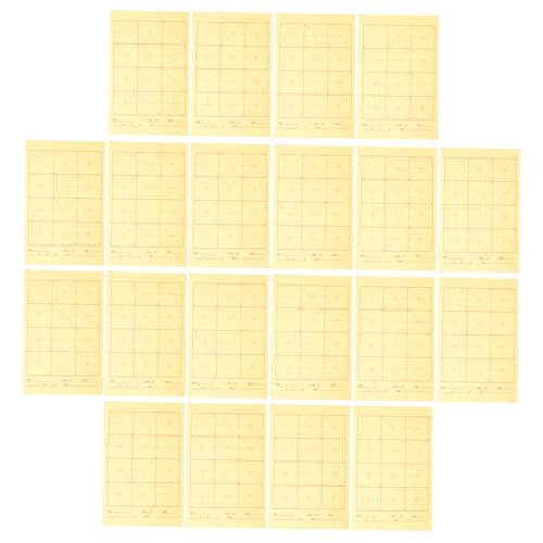 PartyKindom 90 Blatt Chinesisches Reispapier für Kalligraphie Dickes Xuan papier Übungsblättern Atmungsaktiv und Tintenfest für Pinsel und Aquarellmalerei Handgeschöpftes Schreibpapier von PartyKindom