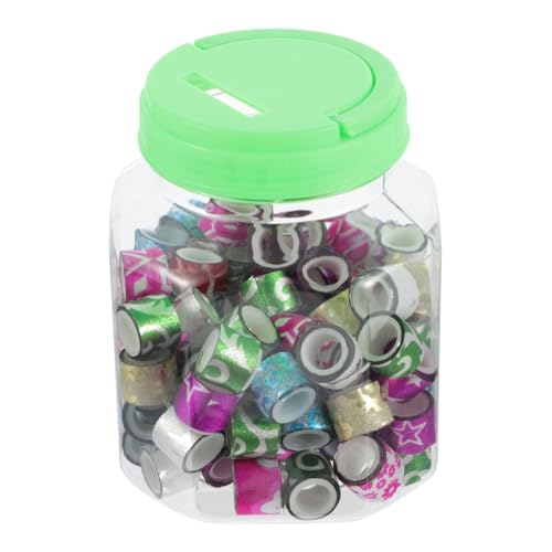 PartyKindom 90 Stück Glitzer Tape Mini Klebeband Bunte Washi Tape für Scrapbooking Dekoration und Planer zum Verzieren von Kalendern Geschenken und Kunstprojekten Zufällige Zufällige Farbe von PartyKindom