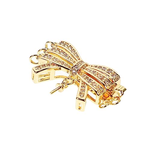 PartyKindom Armbandschließe mit Perlen Ring Design für Schmuckherstellung Langlebig und Elegant Passend für Armbänder Leicht zu Ersetzen von PartyKindom