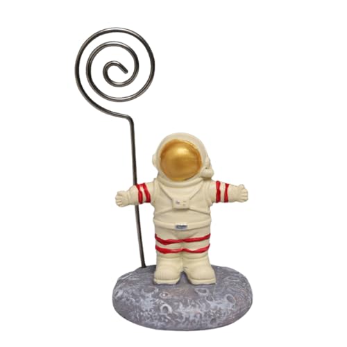 PartyKindom Astronaut Memo Clip Gold mit Halterung Niedlicher Foto und Namenskartenhalter für Schreibtisch Stabiles Design für Büro Zuhause Partydekoration und Schultisch PartyKindom Astronaut Memo Clip Gold mit Halterung Niedlicher Foto und Namenskartenhalter für Schreibtisch Stabiles Design für Büro Zuhause Partydekoration und Schultisch von PartyKindom