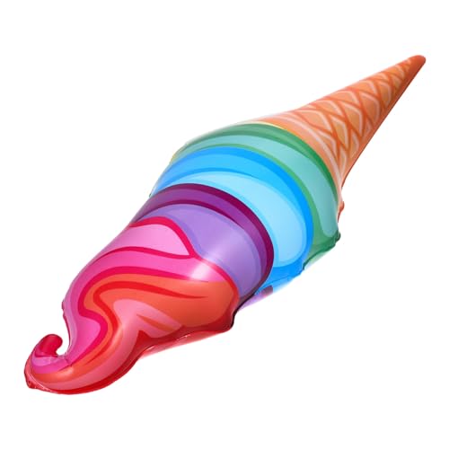 PartyKindom Aufblasbarer Eiscreme Party Prop Eiscreme Ballon Für Kindergeburtstagsfeiern Eiskegel Als Partygunst Und Dekoration von PartyKindom