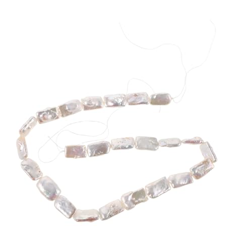 PartyKindom Barock Süßwasserperlen Strang Weiße Kultivierte Perlen Unregelmäßige Form Für Schmuckherstellung DIY Armbänder Halsketten Ohrringe Perlen PartyKindom Barock Süßwasserperlen Strang Weiße Kultivierte Perlen Unregelmäßige Form Für Schmuckherstellung DIY Armbänder Halsketten Ohrringe Perlen von PartyKindom