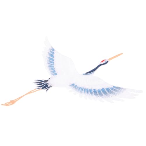 PartyKindom Bestickter Vogel Aufnäher zum Aufnähen Großer Stickflecken Patch für Kleidung Vielseitig für Jacken Hosen Taschen DIY Dekoration und Reparatur Langlebiger Stoff PartyKindom Bestickter Vogel Aufnäher zum Aufnähen Großer Stickflecken Patch für Kleidung Vielseitig für Jacken Hosen Taschen DIY Dekoration und Reparatur Langlebiger Stoff von PartyKindom