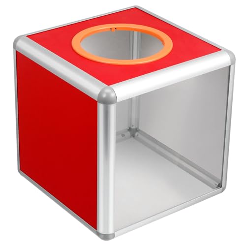 PartyKindom Box Lotteriebox Party Tombola Ziehtablett Tragbar Vorschlag Mit Kleiner Transparenter Schlüsselnummer Rot Acryl PartyKindom Box Lotteriebox Party Tombola Ziehtablett Tragbar Vorschlag Mit Kleiner Transparenter Schlüsselnummer Rot Acryl von PartyKindom