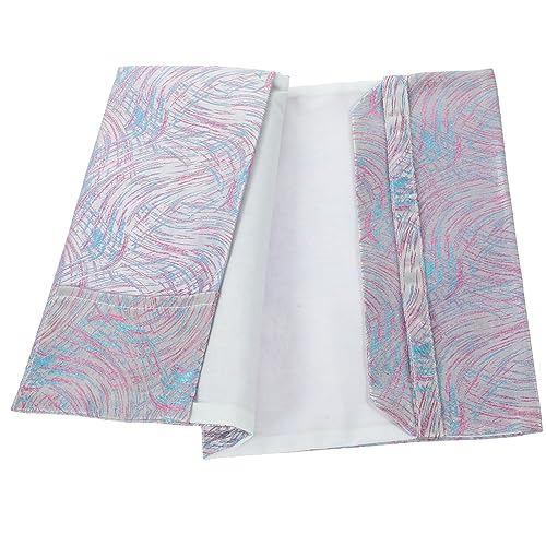 PartyKindom Buchumschlag Waschbare Stoffbuchhülle Handgemacht Dekorative Buchschutzhülle für Hardcover Notizbücher Wiederverwendbare Buchhülle mit Kreativem Design und Schönem Muster PartyKindom Buchumschlag Waschbare Stoffbuchhülle Handgemacht Dekorative Buchschutzhülle für Hardcover Notizbücher Wiederverwendbare Buchhülle mit Kreativem Design und Schönem Muster von PartyKindom