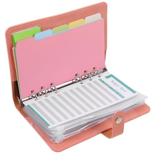 PartyKindom Budget Binder mit Expense Tracking Sheets Leichtes Dekoratives Notizbuch für DIY Haushaltsbuch Multifunktionaler Ringordner für Geldfächer Tragbarer Organizer für Reise und Alltag PartyKindom Budget Binder mit Expense Tracking Sheets Leichtes Dekoratives Notizbuch für DIY Haushaltsbuch Multifunktionaler Ringordner für Geldfächer Tragbarer Organizer für Reise und Alltag von PartyKindom
