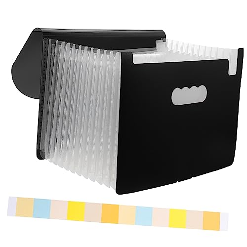 PartyKindom Büro Dokumenten Organizer aus Kunststoff Multifunktionale Aktenmappe mit Fächern für Deckel für Zuhause und Büro Praktischer Dateibeutel PartyKindom Büro Dokumenten Organizer aus Kunststoff Multifunktionale Aktenmappe mit Fächern für Deckel für Zuhause und Büro Praktischer Dateibeutel von PartyKindom