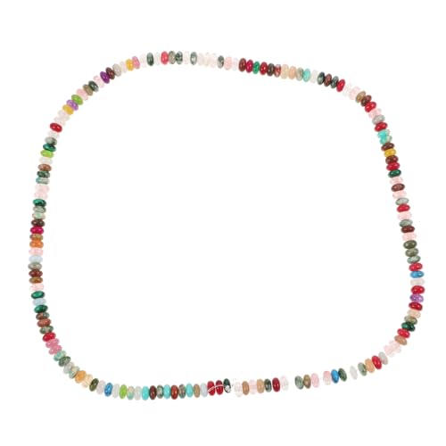 PartyKindom Bunte Kleine Steinperlen ca Farbige Spacer Beads für DIY Schmuckherstellung Armband Ohrring Halskette Basteln Kreative Schmuck Zubehör PartyKindom Bunte Kleine Steinperlen ca Farbige Spacer Beads für DIY Schmuckherstellung Armband Ohrring Halskette Basteln Kreative Schmuck Zubehör von PartyKindom
