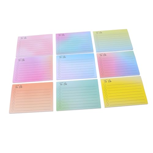 PartyKindom Bunte Selbstklebende Memo Pads mit Tragbare Farbige Notizzettel für Büro und Zuhause Reißbare Haftnotizen für To Do Listen Nachrichten und Organisationshilfe PartyKindom Bunte Selbstklebende Memo Pads mit Tragbare Farbige Notizzettel für Büro und Zuhause Reißbare Haftnotizen für To Do Listen Nachrichten und Organisationshilfe von PartyKindom