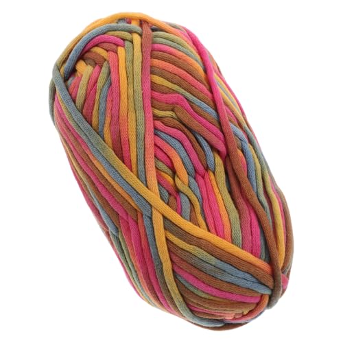 PartyKindom Buntes Dickes T Shirt Garn Baumwolle und Weiches Strapazierfähiges Häkel und Strickgarn für Anfänger Vielseitiges DIY Material für Pullover Schals und Handarbeitsprojekte von PartyKindom