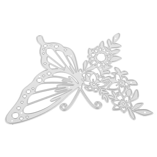 PartyKindom Carbonstahl Schmetterling Stanzformen Langlebige Prägeschablonen für Scrapbooking Präzise Papierschneideformen Vielseitige DIY Bastelwerkzeuge für Grußkarten und Papierkunst PartyKindom Carbonstahl Schmetterling Stanzformen Langlebige Prägeschablonen für Scrapbooking Präzise Papierschneideformen Vielseitige DIY Bastelwerkzeuge für Grußkarten und Papierkunst von PartyKindom