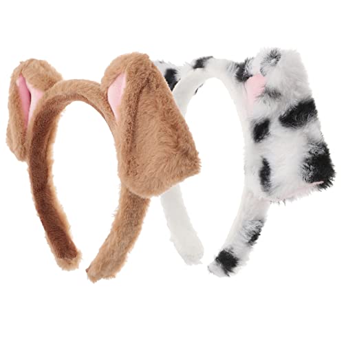 PartyKindom Cartoon Tier Stirnbänder Für Hundeohren Und Kuhohren Haarschmuck Für Partys Kostüme Und Aufführungen Niedliche Haardekoration PartyKindom Cartoon Tier Stirnbänder Für Hundeohren Und Kuhohren Haarschmuck Für Partys Kostüme Und Aufführungen Niedliche Haardekoration von PartyKindom