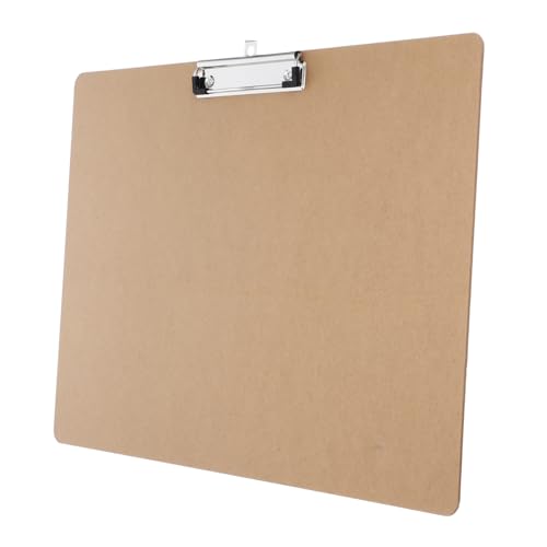 PartyKindom Clipboard mit Metallclip für Dokumentenorganisation Vielseitiges Schreibbrett Wiederverwendbar und Anpassbar für Büro Küche und Kreative Anwendungen von PartyKindom